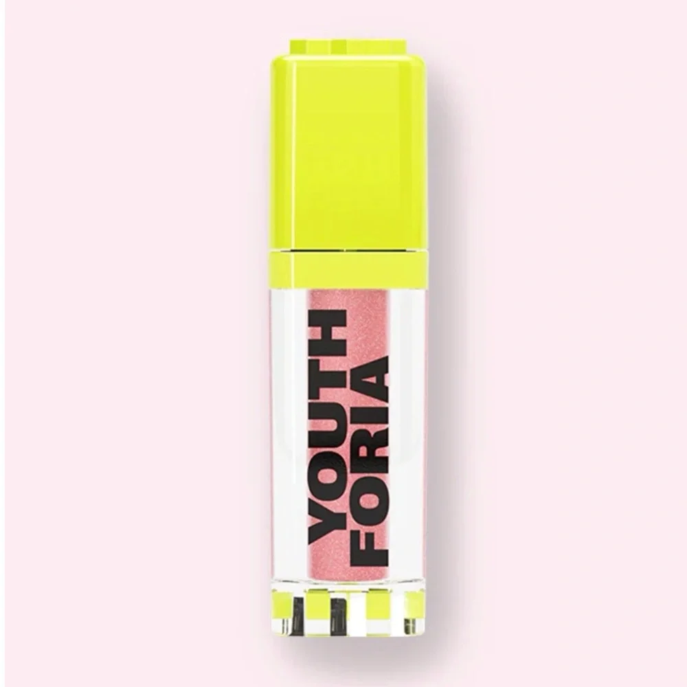 Youthforia Dewy Gloss 02‎ Coral Fixation Shimmer Lip Gloss NIB New